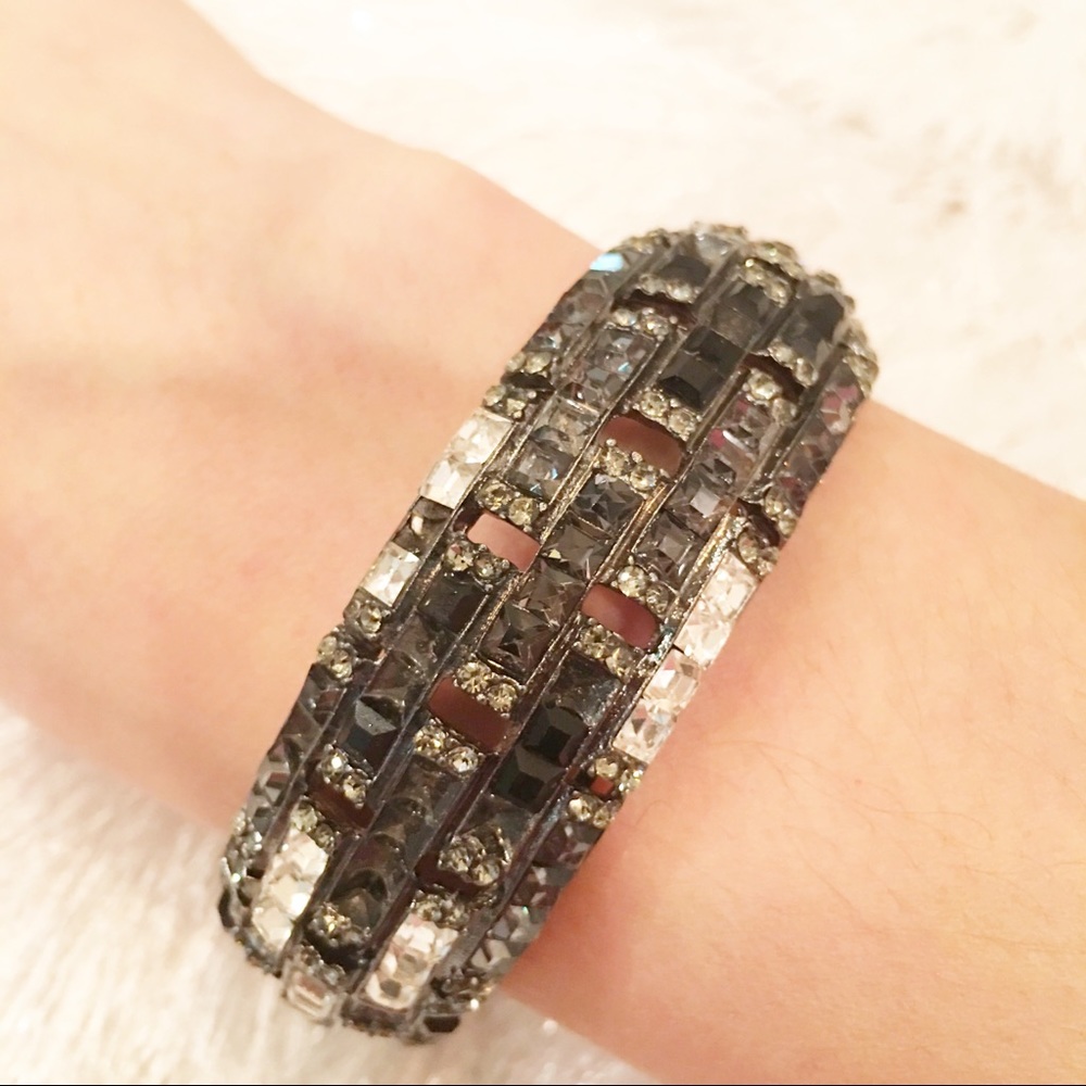 “50 shades of Grey” Crystal Bracelet